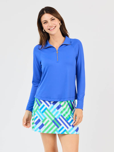 FINAL SALE - Saratoga Half-Zip Pullover | Royal Blue