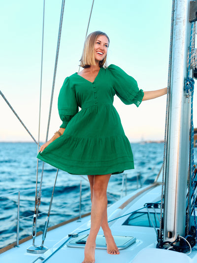 Raya Dress | Green