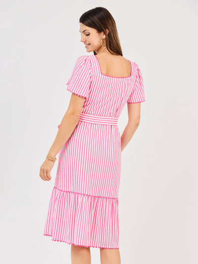 FINAL SALE - Emery Dress | Lined Up Pink