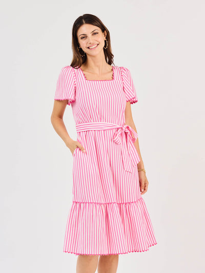 FINAL SALE - Emery Dress | Lined Up Pink
