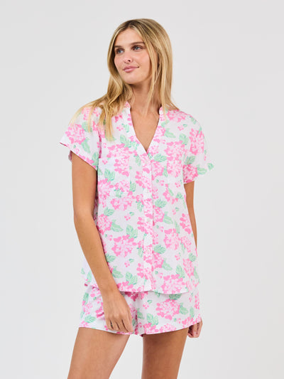 Women's Serena Shorts Set | Lovely Day Pink