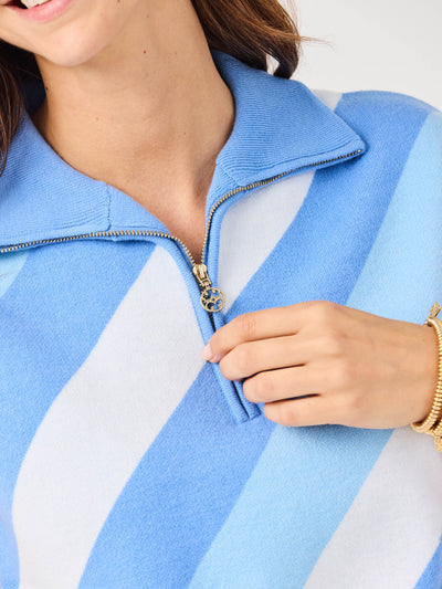 FINAL SALE - Celia Sweater | Blue Stripe