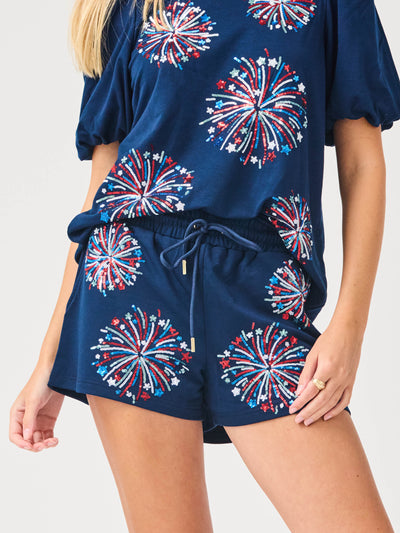 FINAL SALE - Tina Shorts | Fireworks