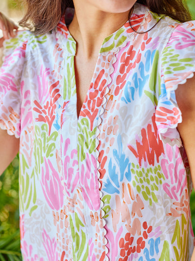 Kira Top | Coral Cove White