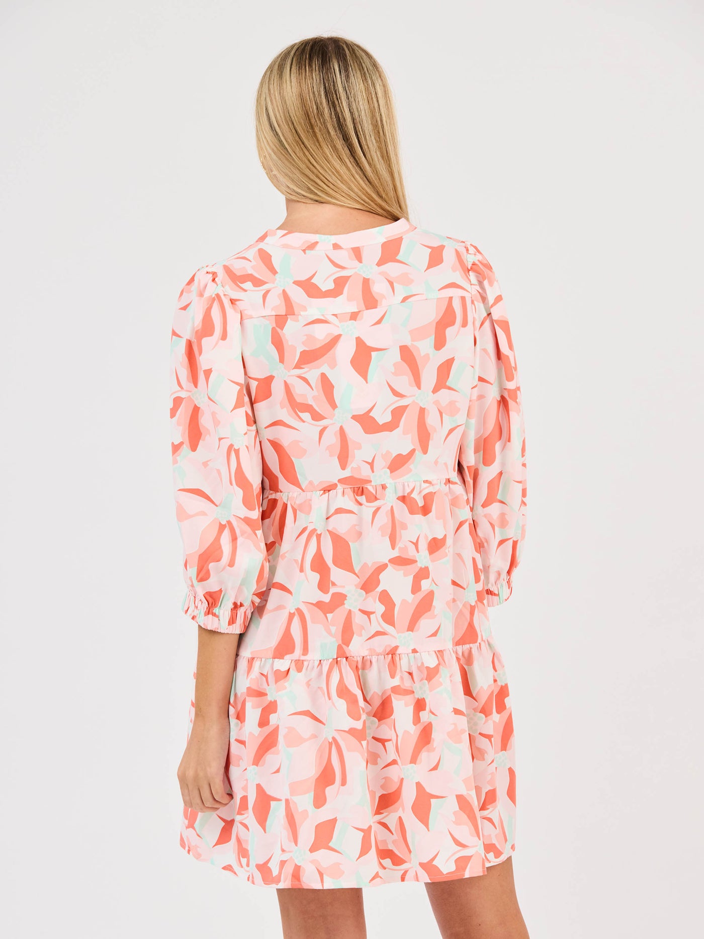 FINAL SALE - Cooper Dress | Botanical Bliss White