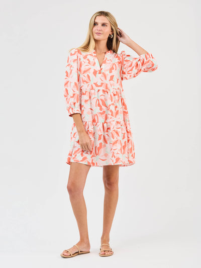 FINAL SALE - Cooper Dress | Botanical Bliss White