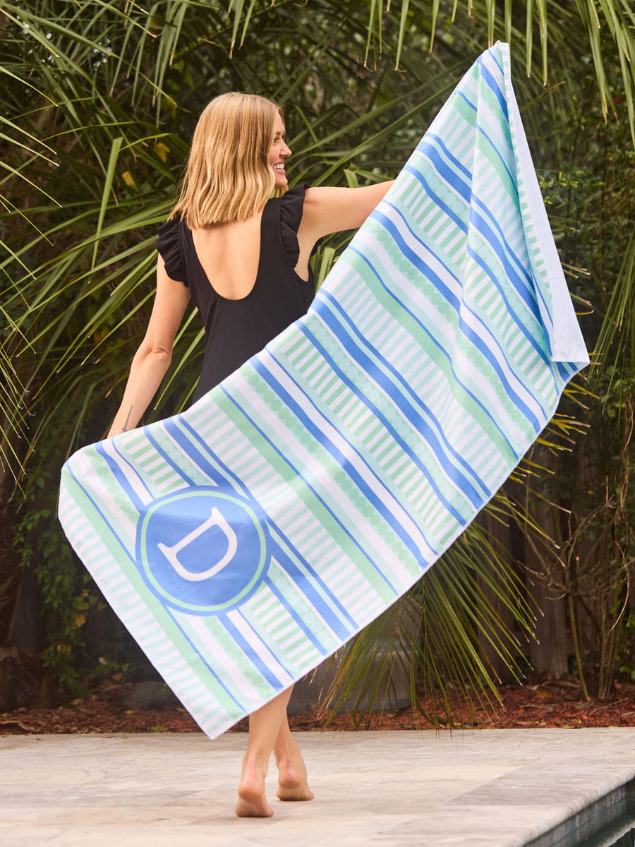 Mary Square Beach Towel