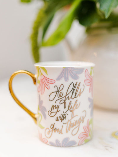 Ceramic Mug | He Fills My Life