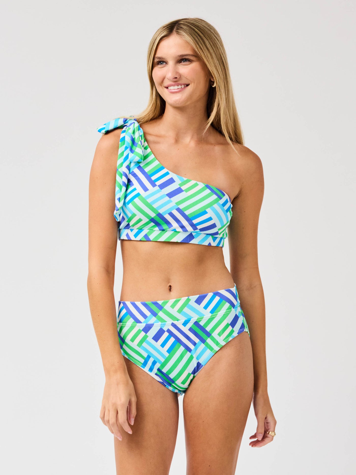 FINAL SALE - Tara Two-Piece Swimsuit | Swept Away Green