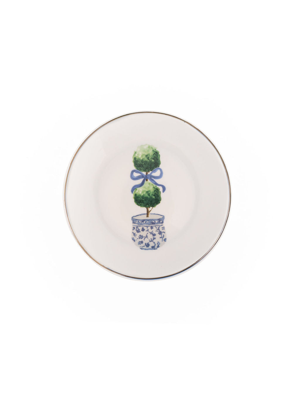 Appetizer Plates | Topiary - Set of 4
