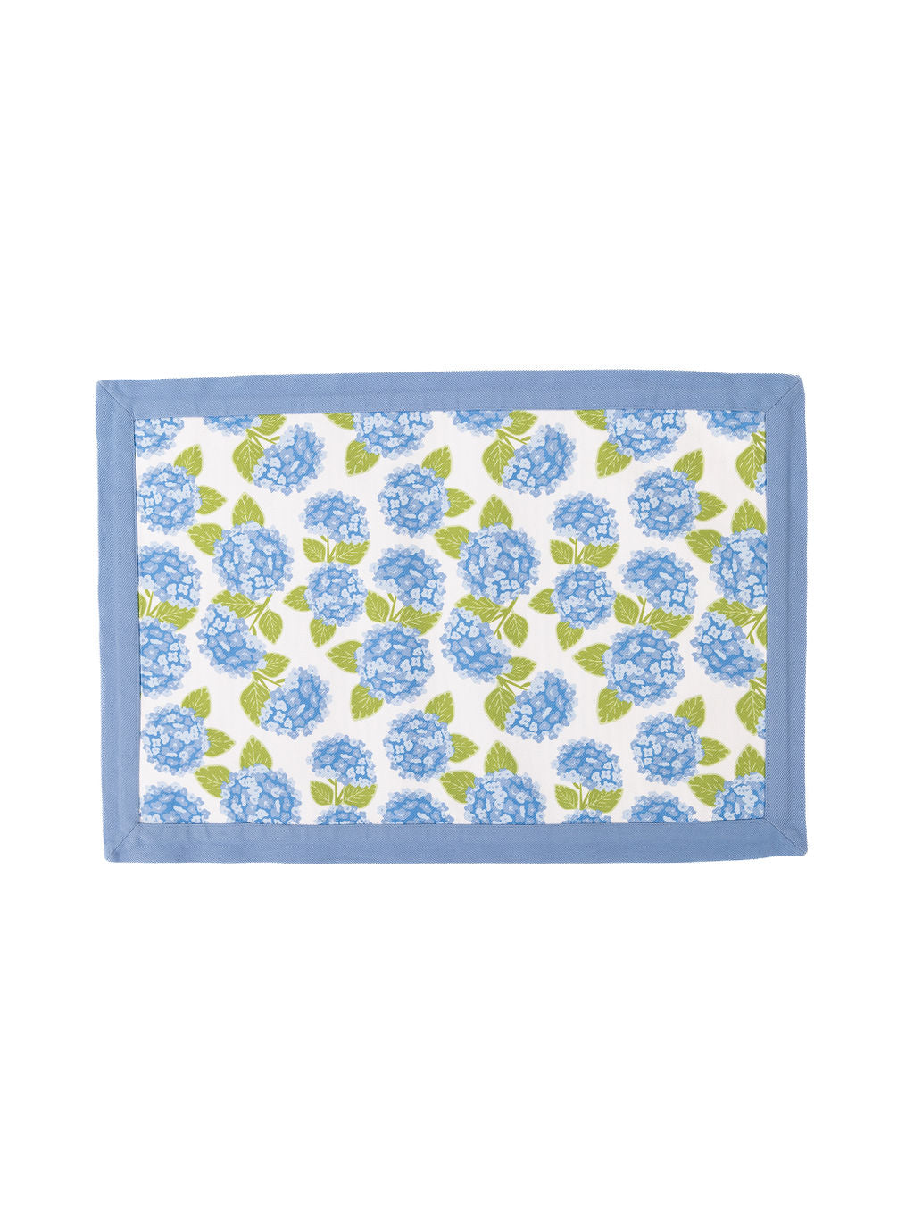 Reversible Placemats | Hydrangea Stripes - Set of 4