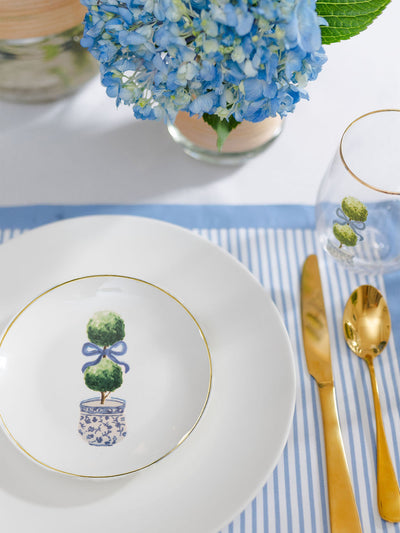Appetizer Plates | Topiary - Set of 4