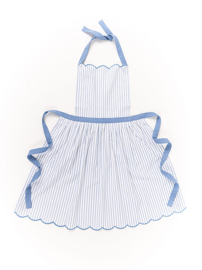 Adult Apron | Blue Stripe