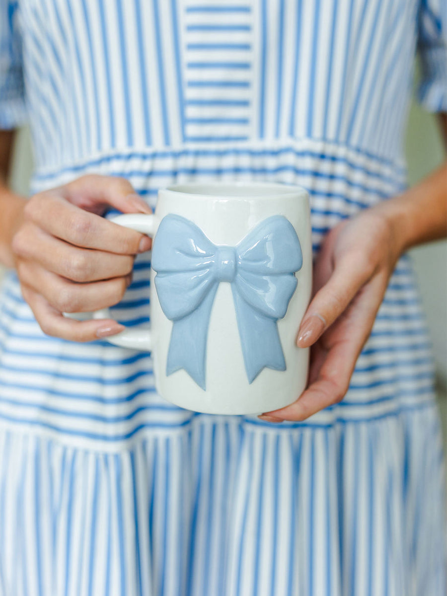 Mary Square Bow Mug