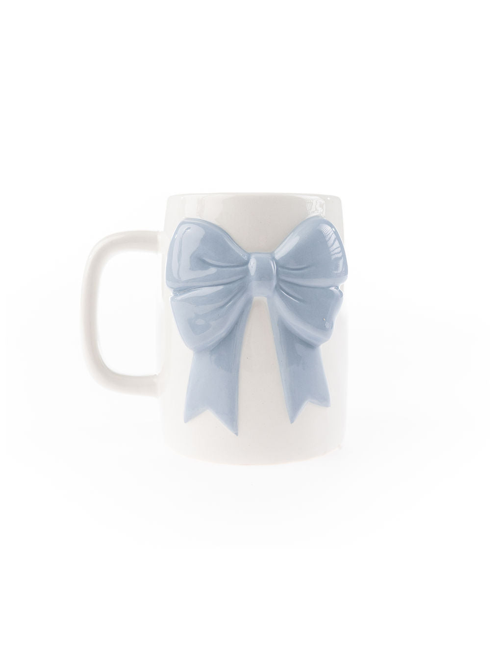 Ceramic Bow Mug | Blue