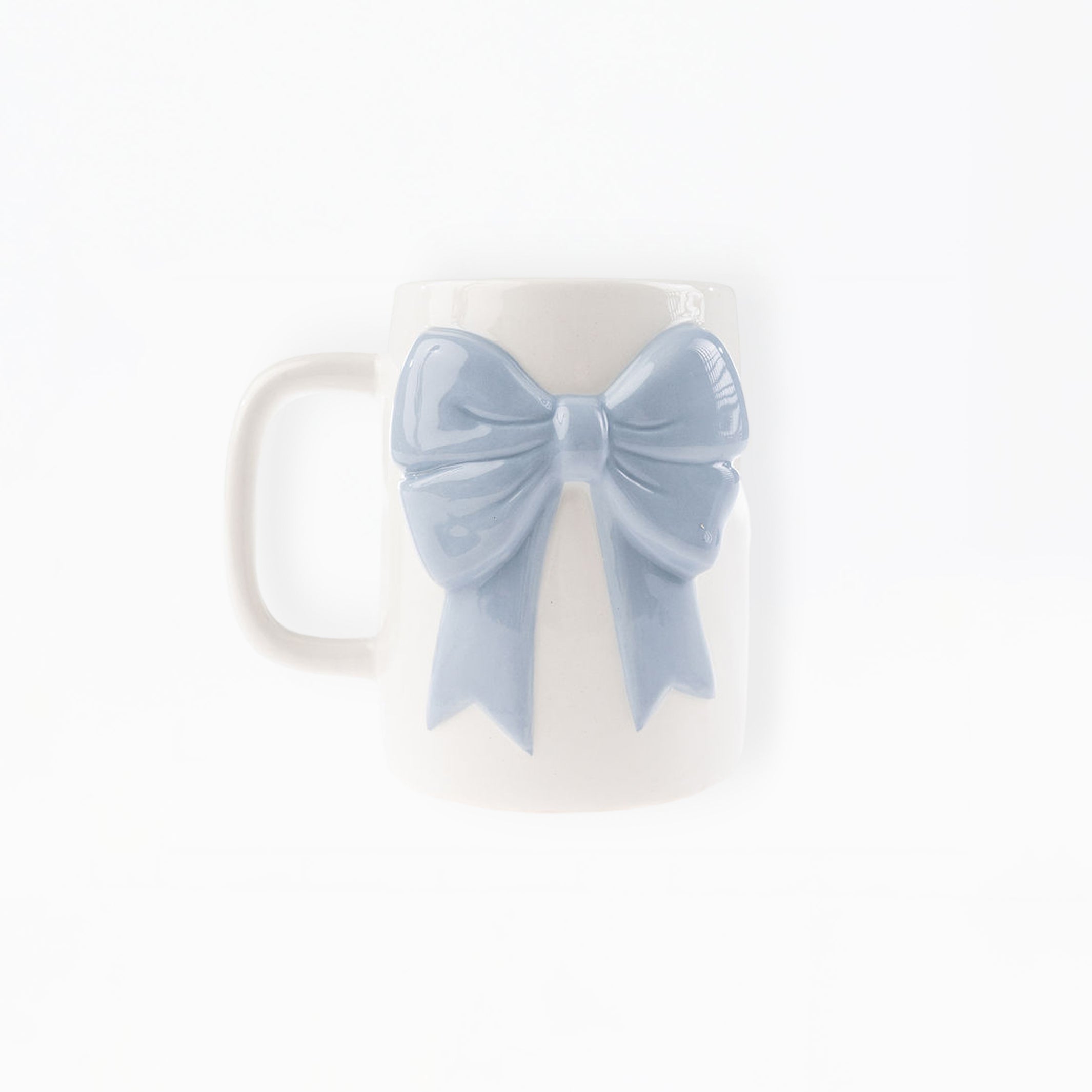 Ceramic Bow Mug | Blue