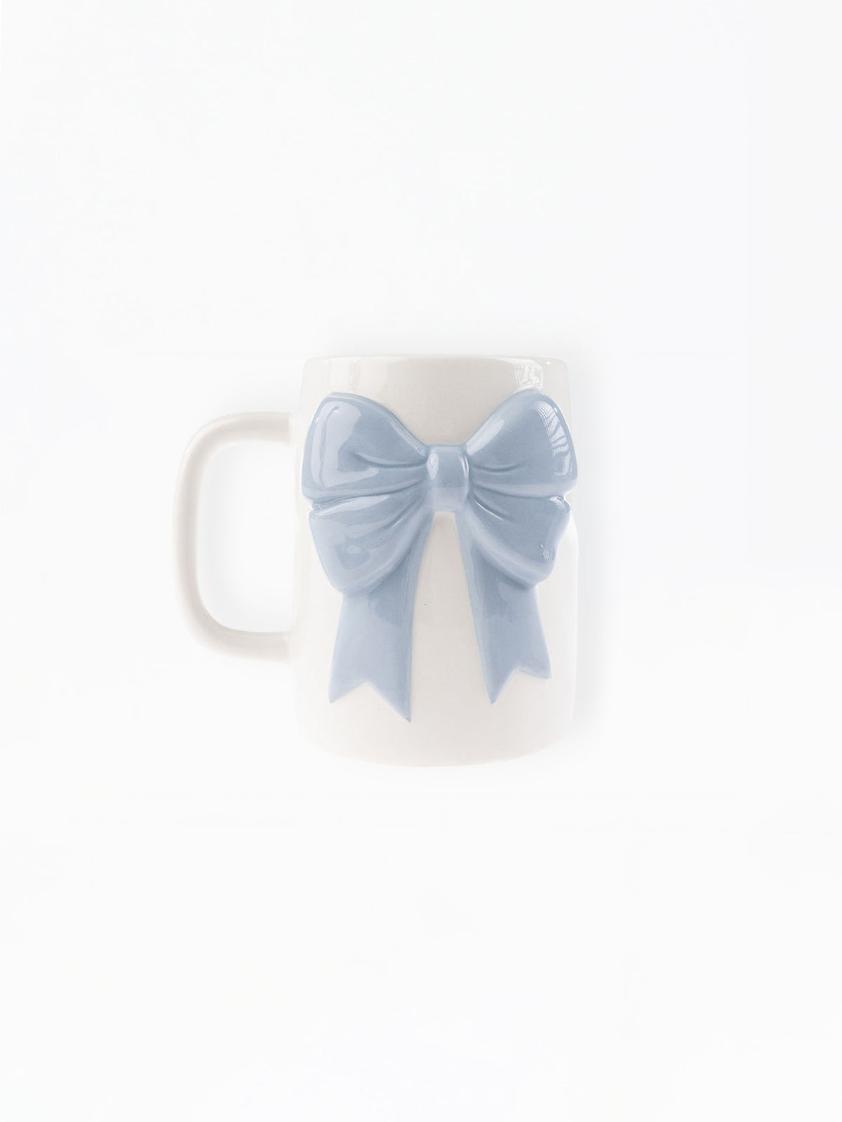 Ceramic Bow Mug | Blue