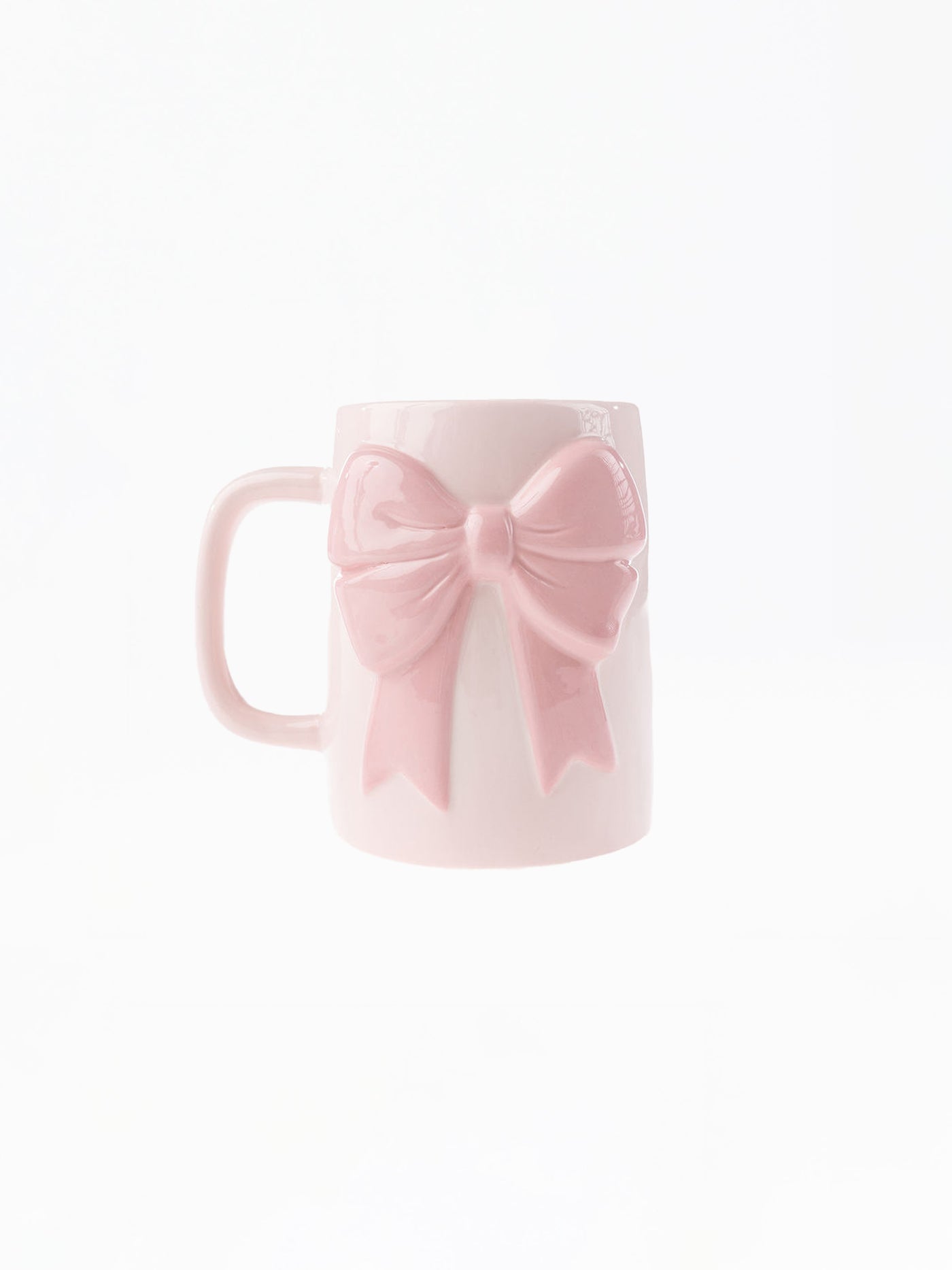 Ceramic Bow Mug | Pink
