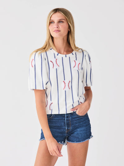 Tina Top | Sequin Baseball