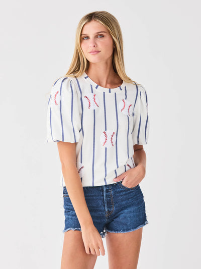 Tina Top | Sequin Baseball