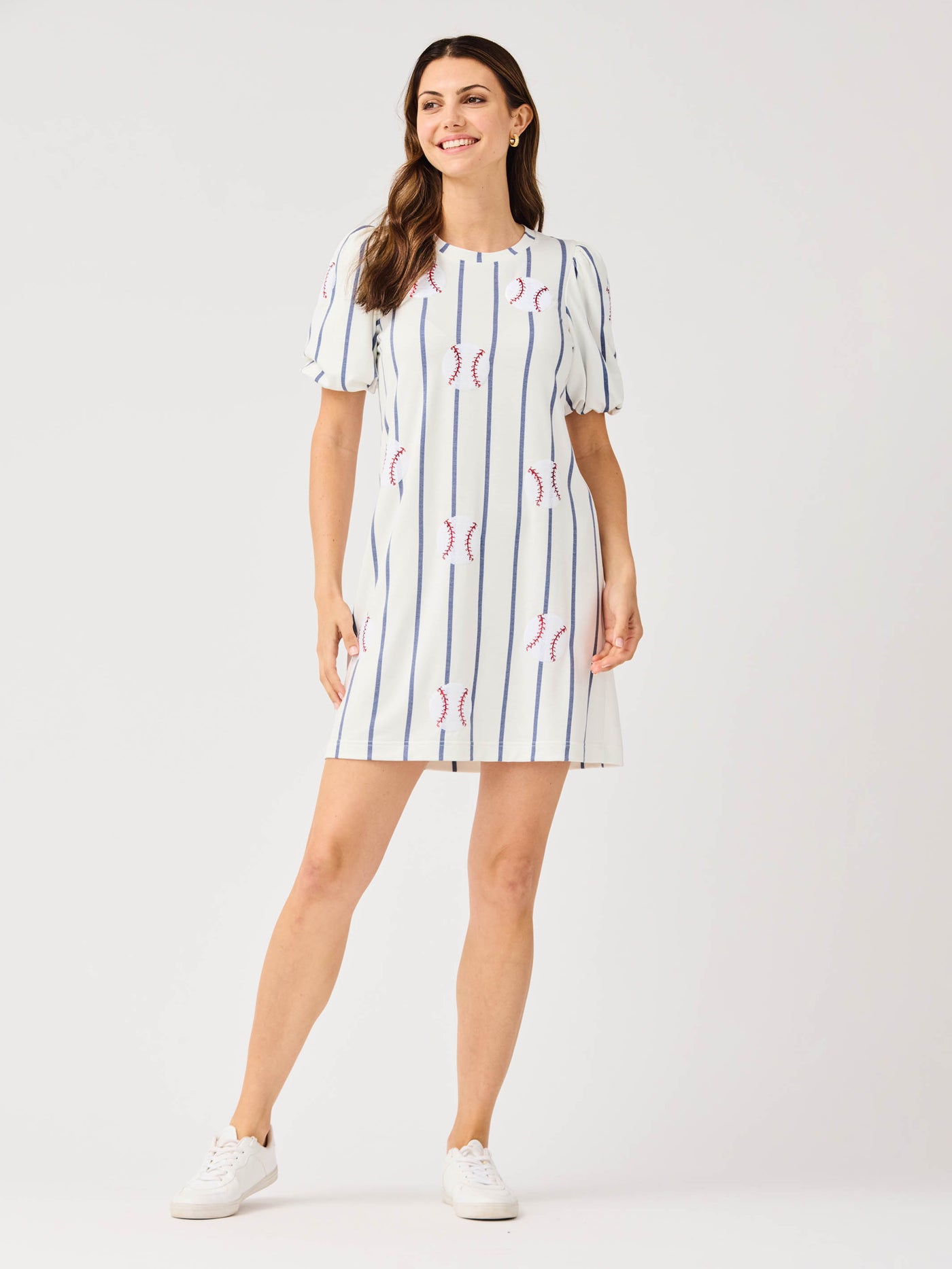 Kristen Dress | Sequin Baseball