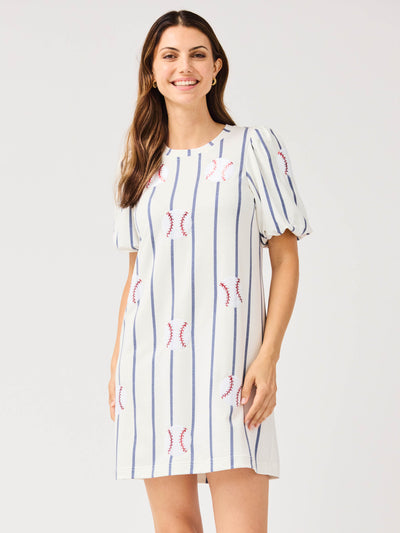 Kristen Dress | Sequin Baseball