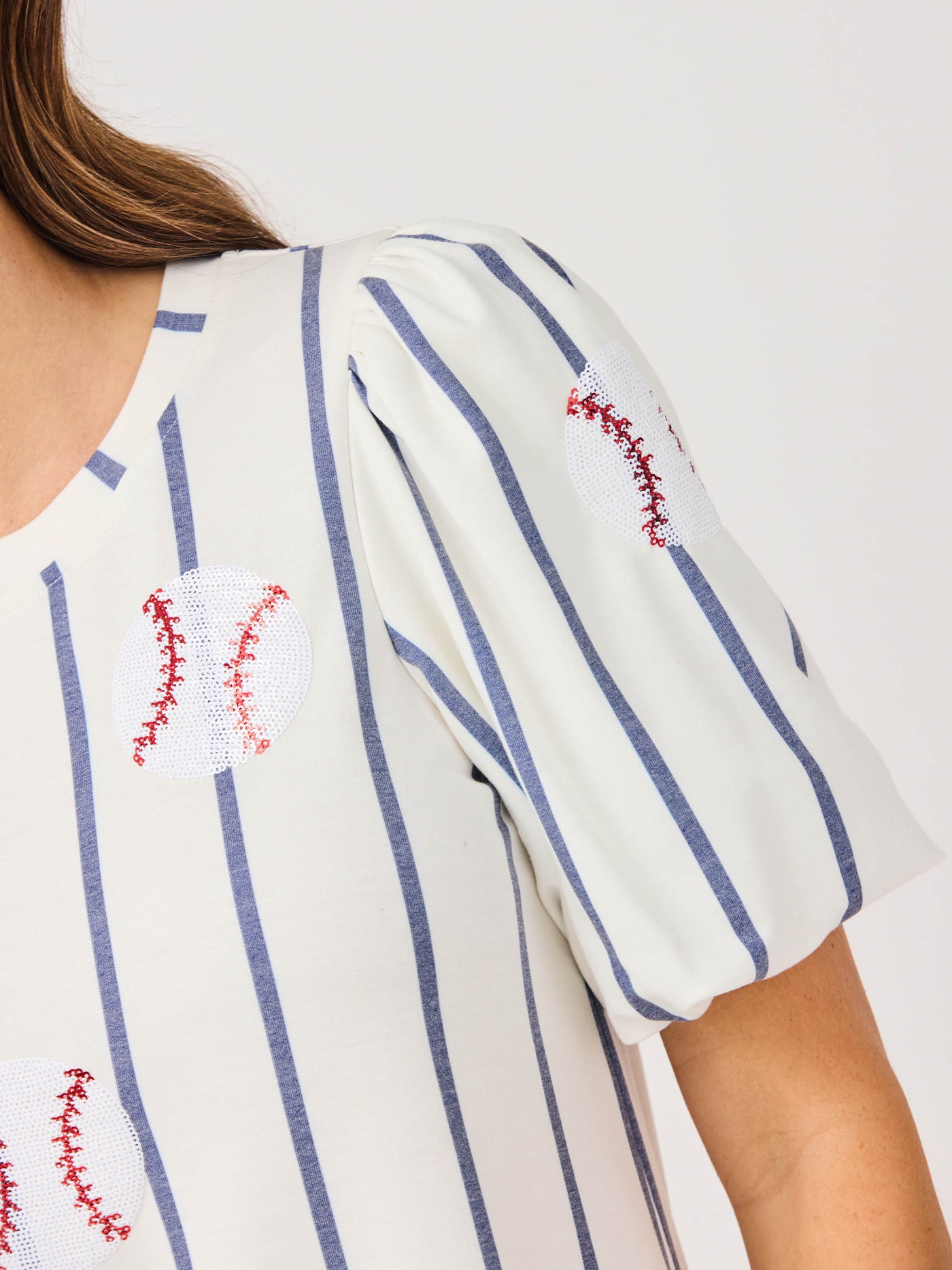 Kristen Dress | Sequin Baseball