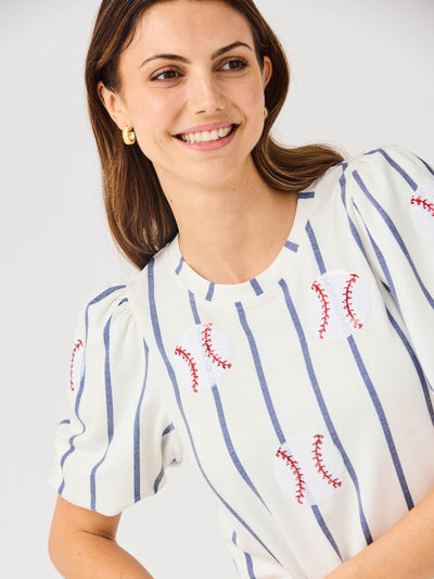 Kristen Dress | Sequin Baseball