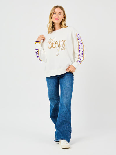 Sarah Sweatshirt | Lets Geaux Girls