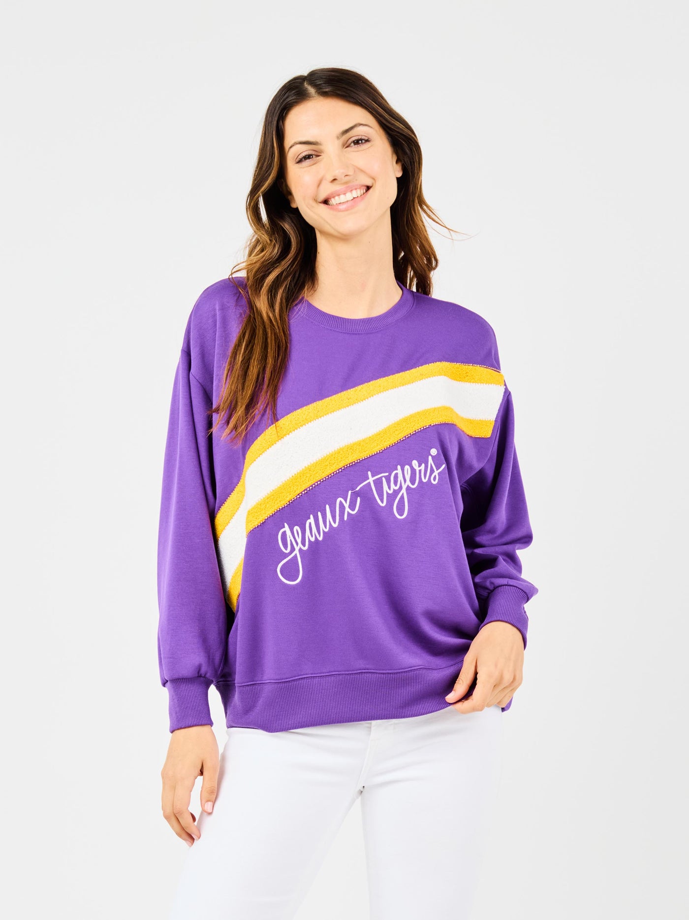Sarah Sweatshirt | Geaux Tigers
