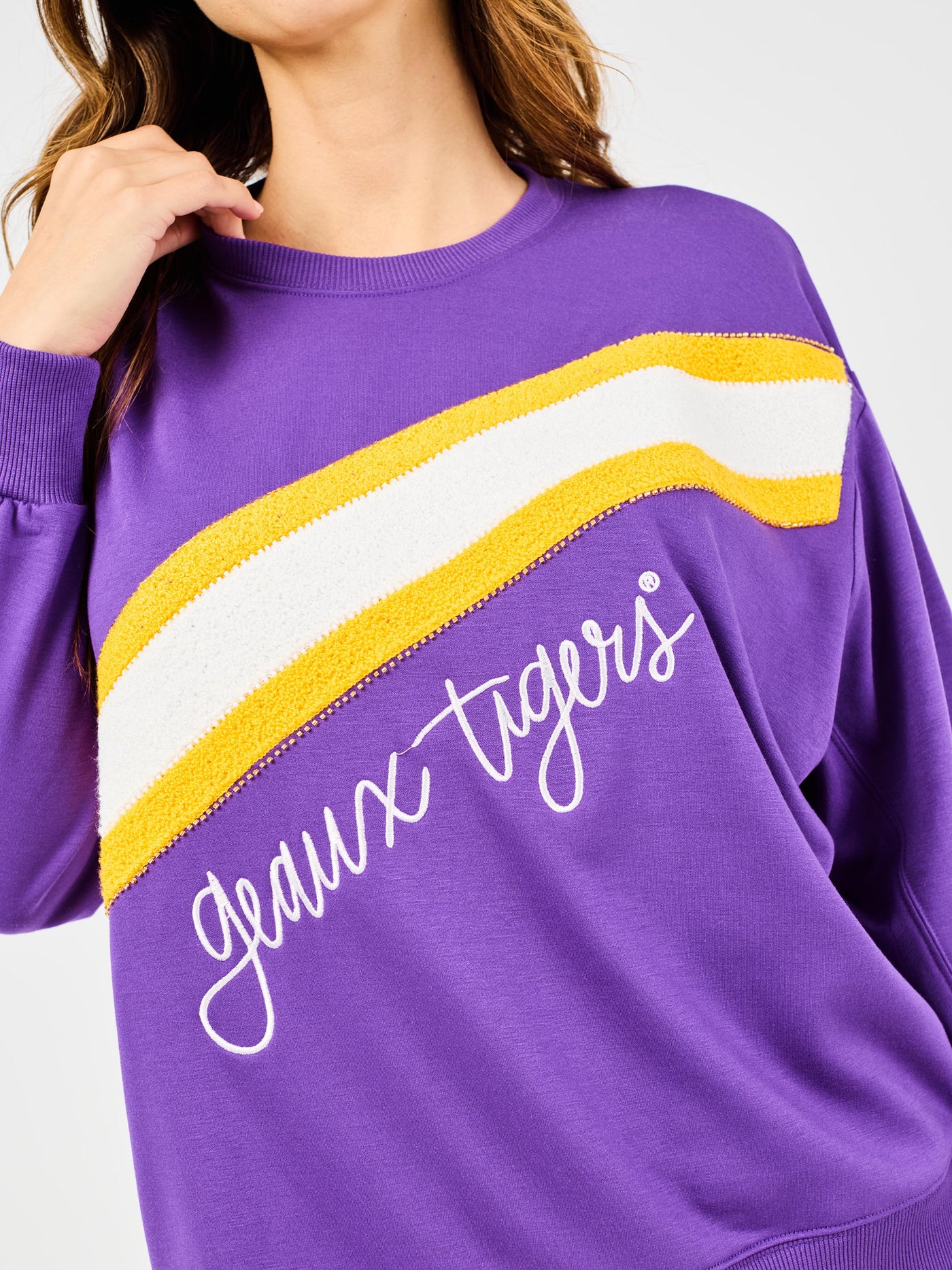 Sarah Sweatshirt | Geaux Tigers