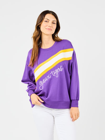 Sarah Sweatshirt | Geaux Tigers