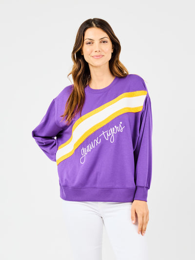 Sarah Sweatshirt | Geaux Tigers