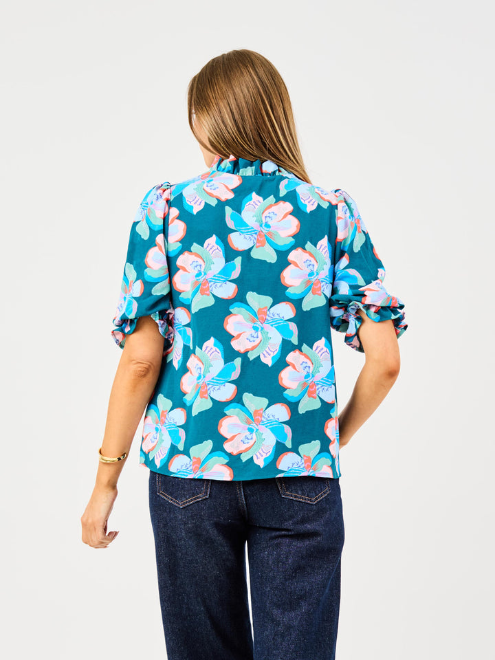 トップス AND MARY Mew fill tops Marigold Gauze Top - Coldwater Creek