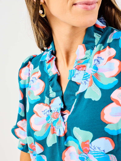 Julie Top | Center Stage Green