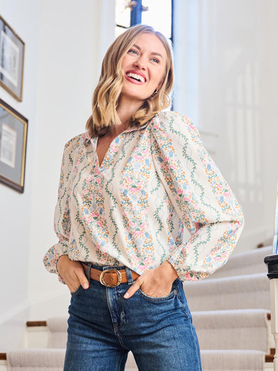 Kayla Top | Ivy Lane Ivory