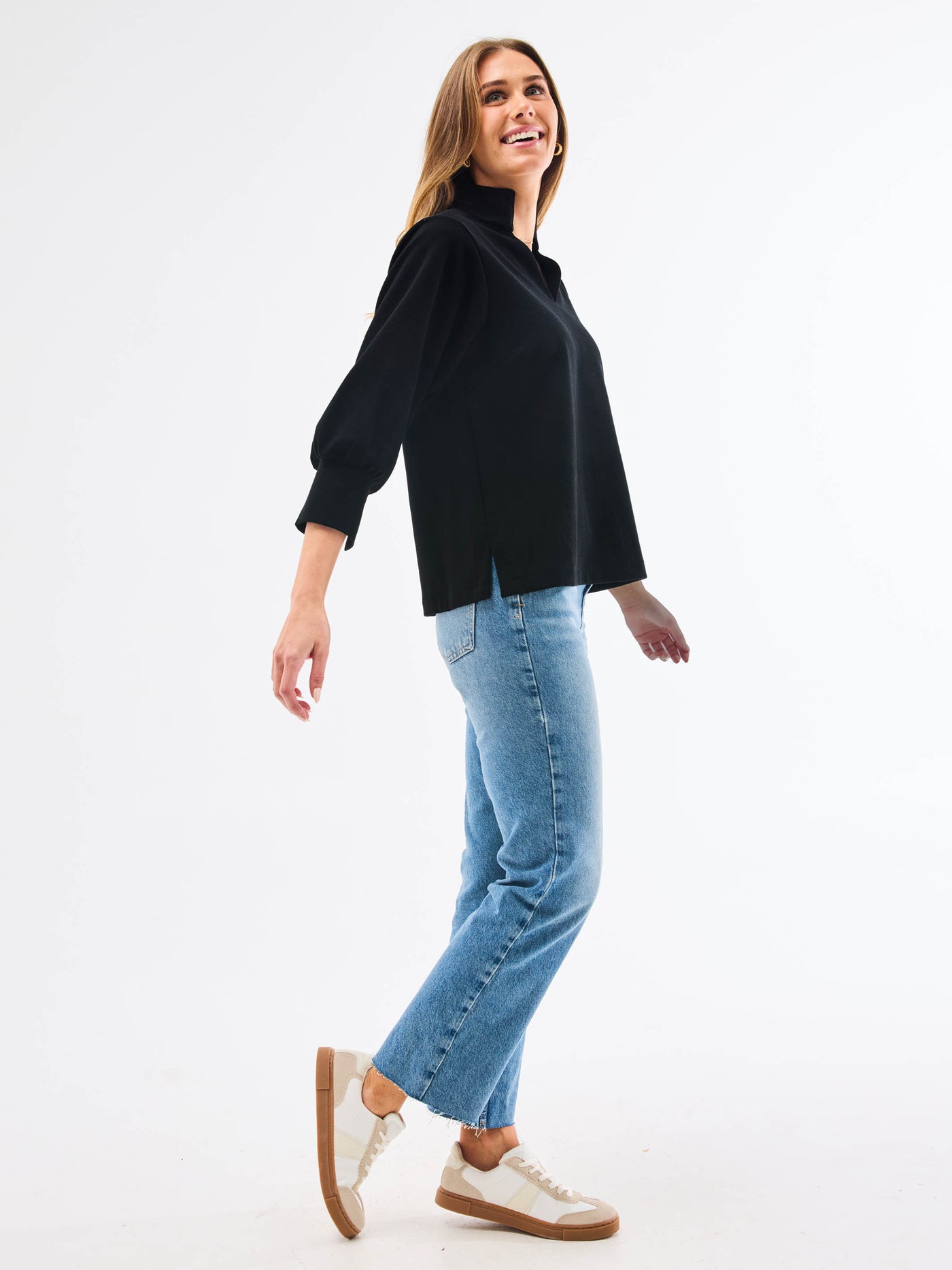 FINAL SALE - Jocelyn Top | Black