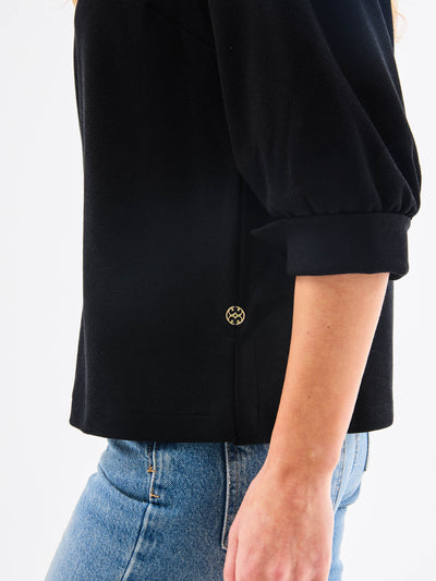 FINAL SALE - Jocelyn Top | Black