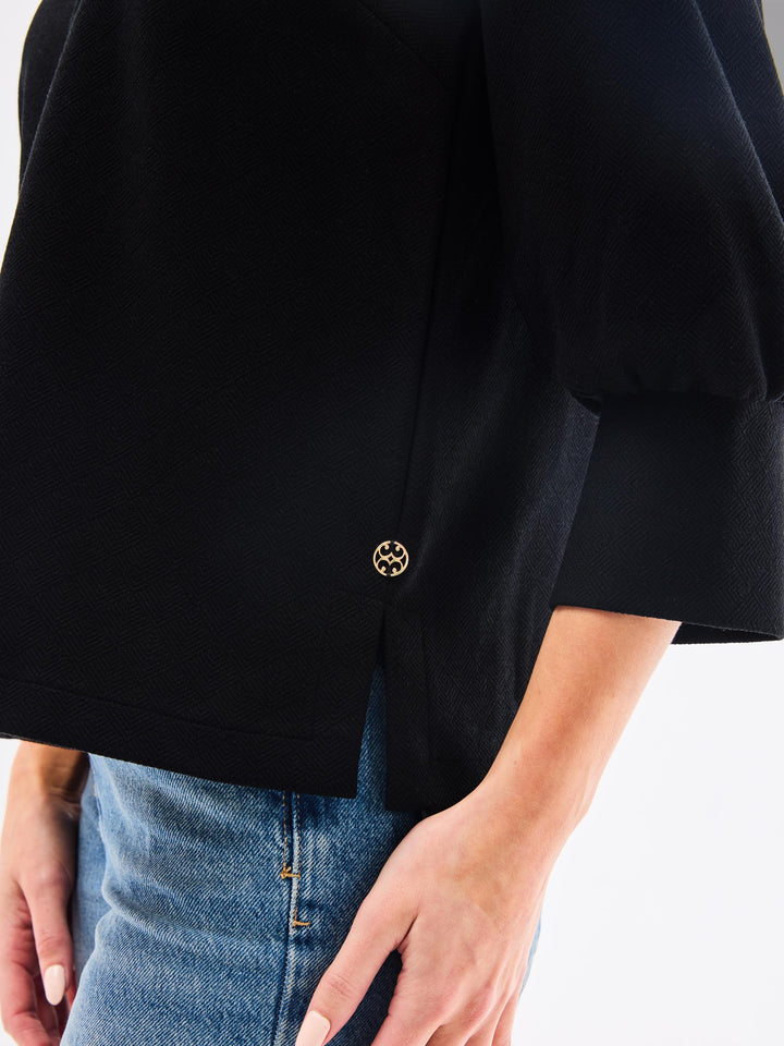 FINAL SALE - Jocelyn Top | Black – Mary Square