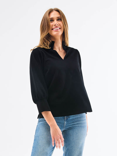 FINAL SALE - Jocelyn Top | Black