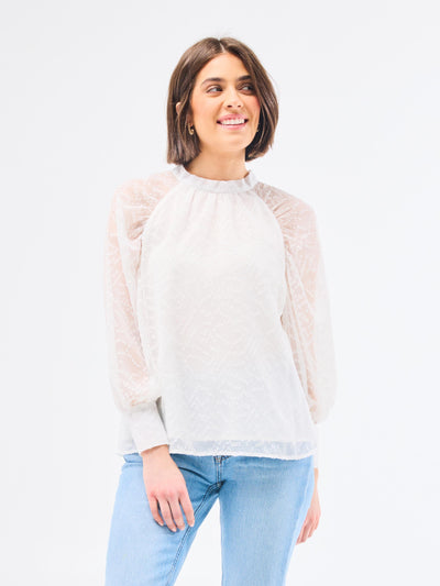 Veronica Top | Marshmallow