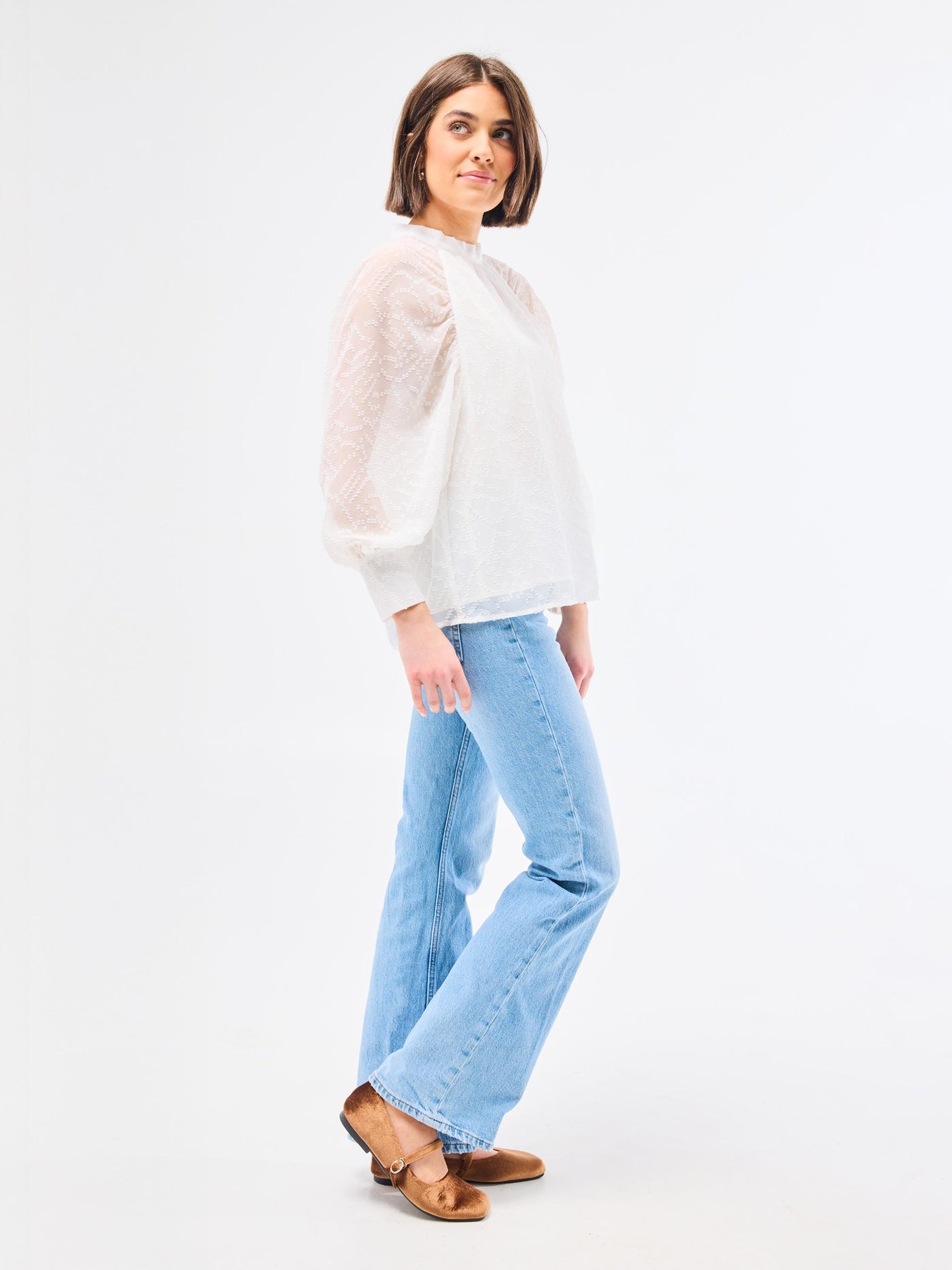 Veronica Top | Marshmallow