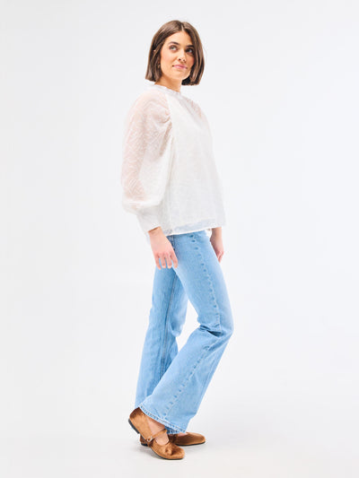 Veronica Top | Marshmallow