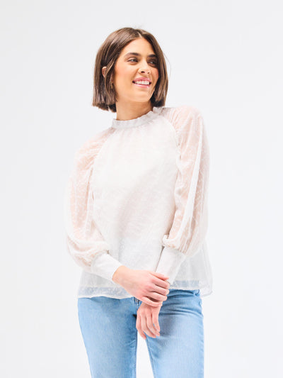 Veronica Top | Marshmallow