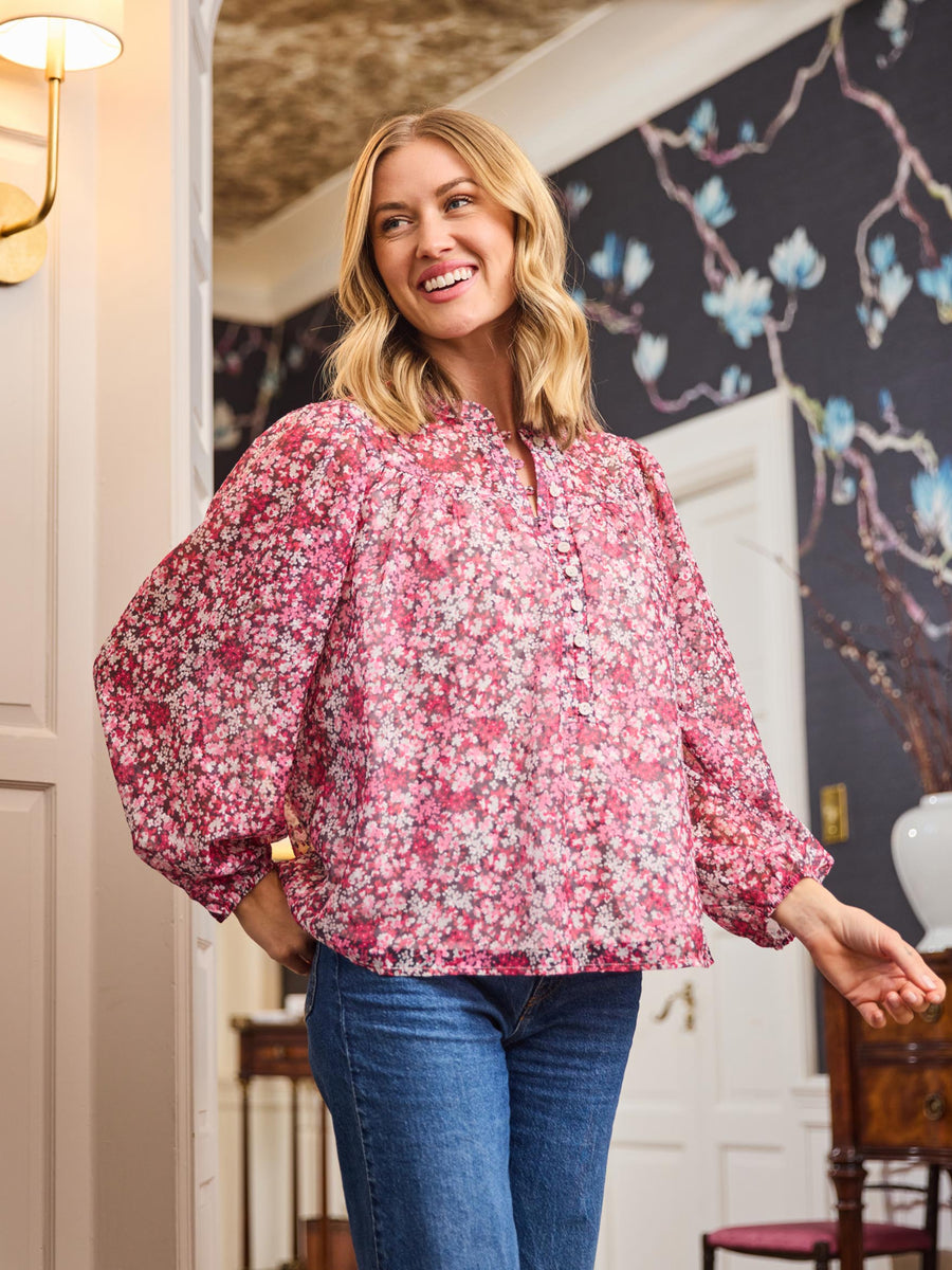 Brianna Top | Daydreaming Pink – Mary Square