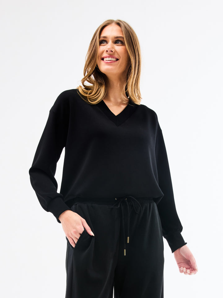 Hazel Top | Black – Mary Square