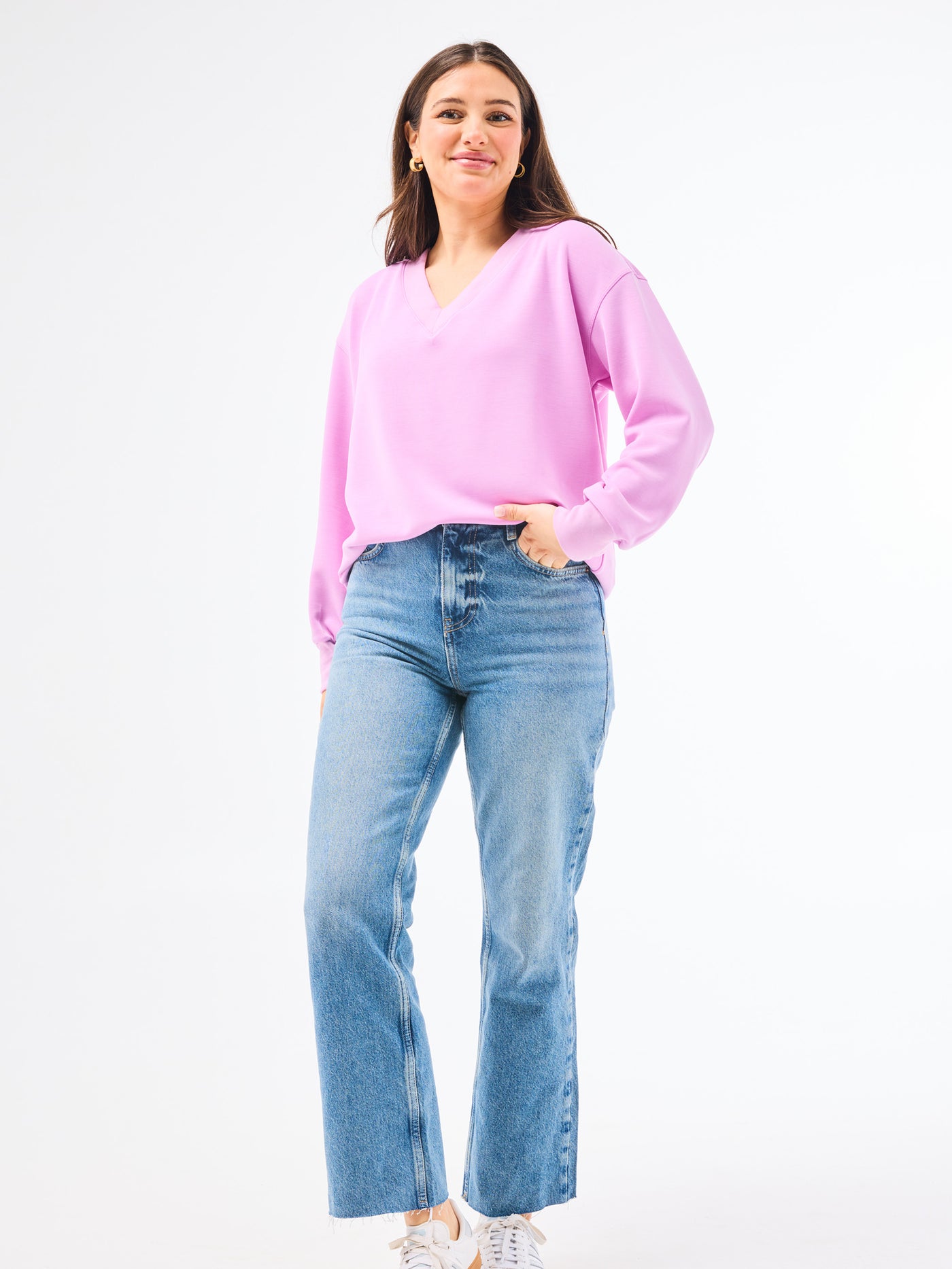 Hazel Top | Orchid