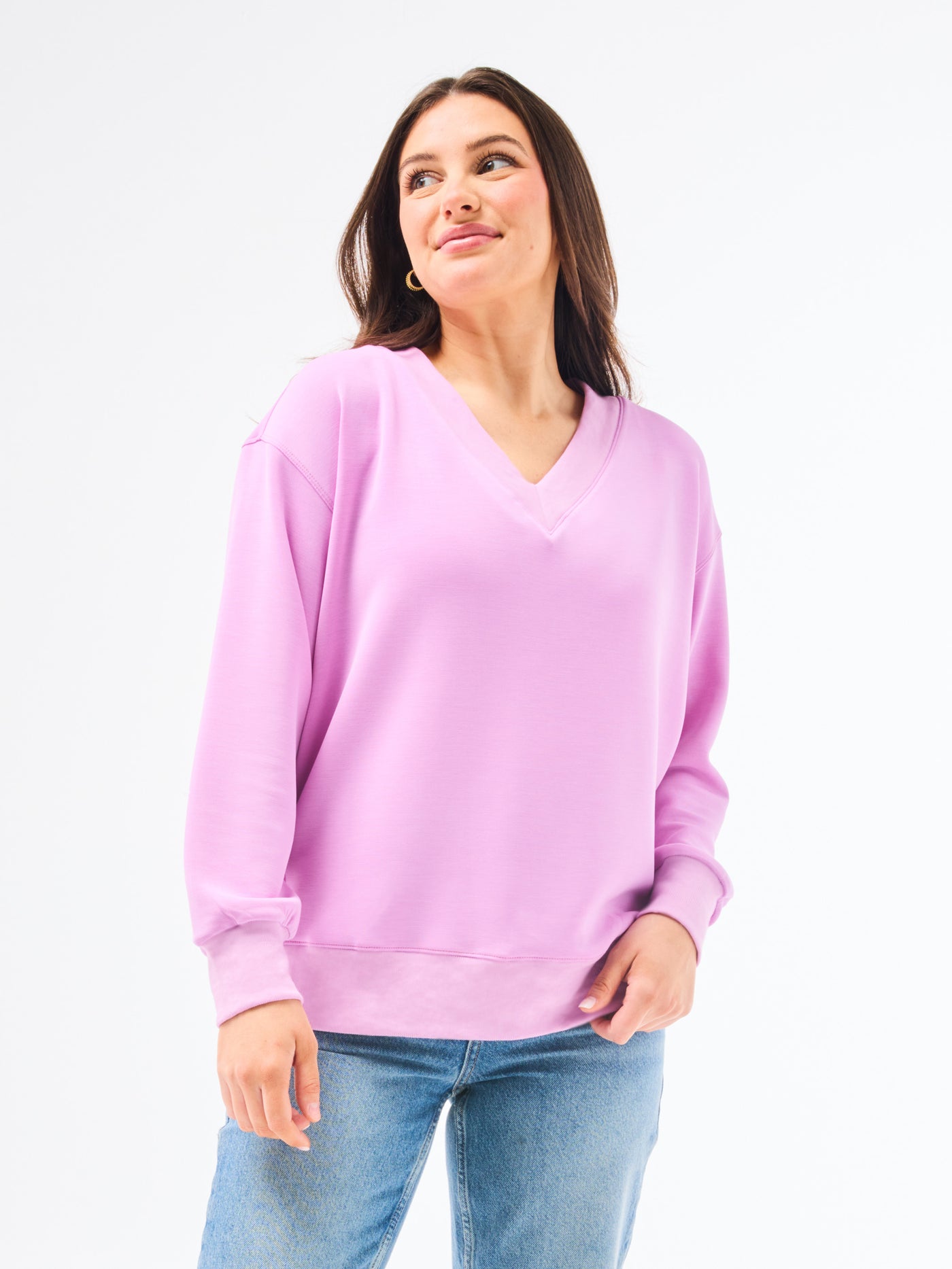 Hazel Top | Orchid