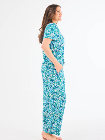 Women's Alli Pants Set | Day Dreaming Blue