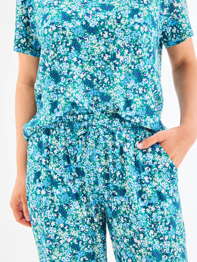 Women's Alli Pants Set | Day Dreaming Blue